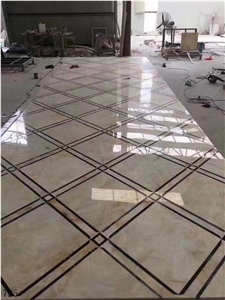 China Rose Ice Jade Marble White Wall Stone Tile