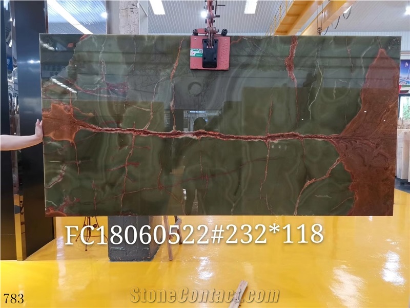 Jade Jasper Green Onyx Wall Stone Tile