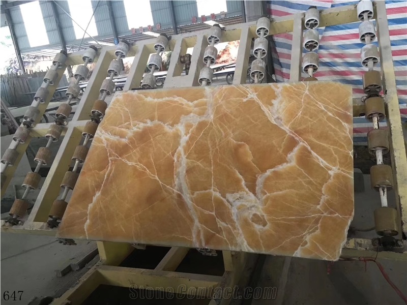 Resin Yellow Onyx Zhechuan Resin Songxiang Huang