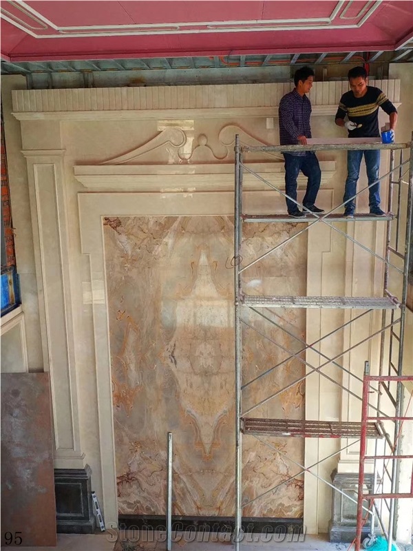 Roman Impression Quartzite Wall Stone Tile Slab