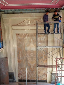 Roman Impression Quartzite Wall Stone Tile Slab
