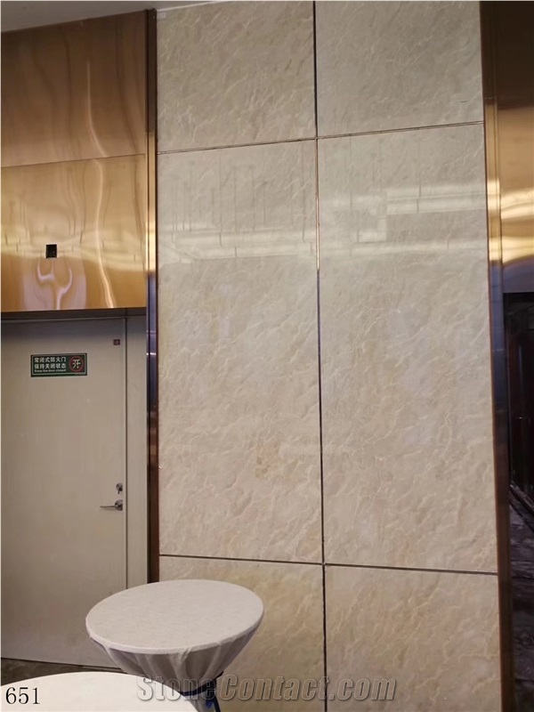 Seychelles Marble Titanik Beige Wall Stone Tile