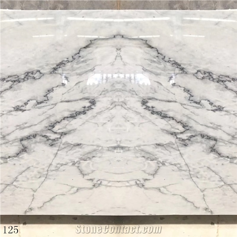 Silver Statuario Marble Armani Grey Calacatta
