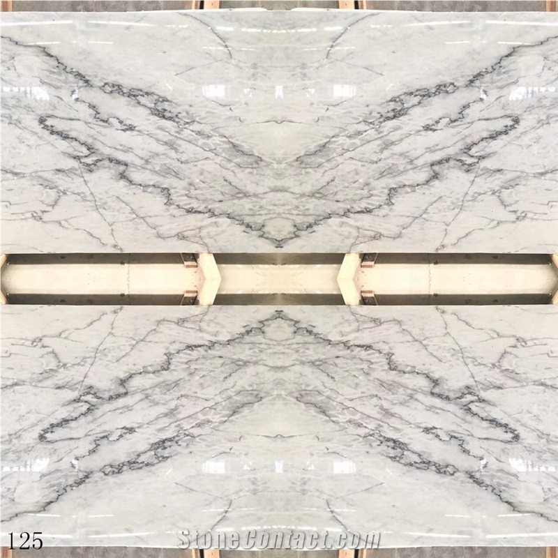 Silver Statuario Marble Armani Grey Calacatta