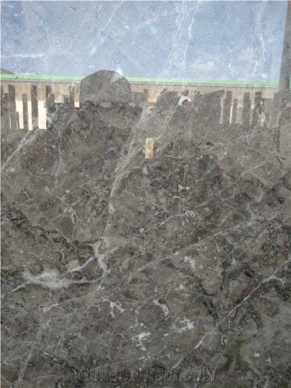 Dark Rich Gray Marble