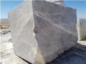 Tundra Silver Spider Gray Marble Blocks