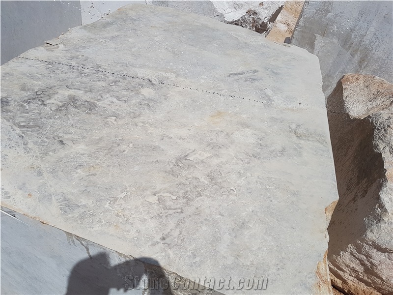 Turkish Amazon Gray Marble Block, Turkey Grey Marble