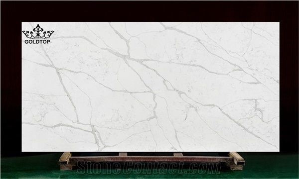 Artificial Calacatta Slabs Floor Tile
