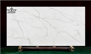 Artificial Calacatta Slabs Floor Tile