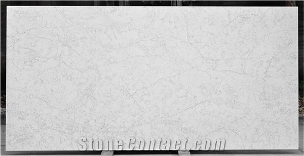 Calacatta Carrara Quartz Stone Slabs Floor Tiles