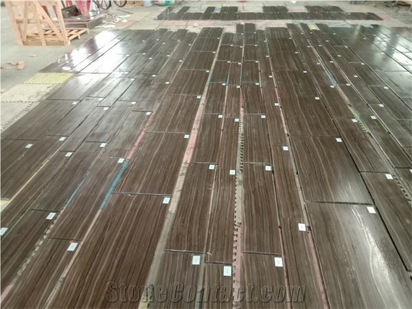 China Obama Wood Marble Floor Wall Slab Tile