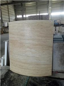 Polished Roman Hole Travetine Slabs Tiles