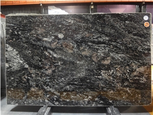 Granite Mary Blue Flamed Polished Slab Tille