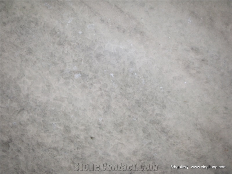 Interior Calcite White Nature Marble Tile Slab