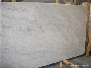 Interior Calcite White Nature Marble Tile Slab
