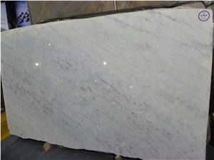 Interior Calcite White Nature Marble Tile Slab
