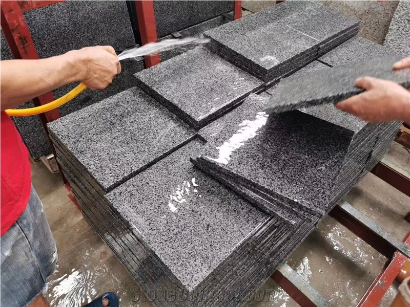 New Quarry G654 Granite Paving Curbstone