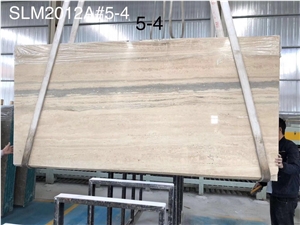 Small Size Italy Roman Sliver Grey Travertine