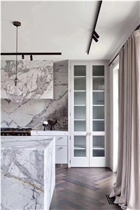 Turkey Marble Iceberg Interior Paving Cladding