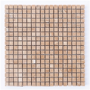Mosaic From Natural Travertine