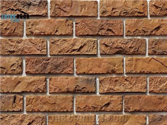 Artificial Exterior Cultured Stone Wall Veneer