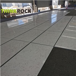 Crystal White Marble Lightweight Composite Honeycomb Backed Wall Panels