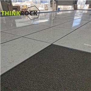 Crystal White Marble Lightweight Composite Honeycomb Backed Wall Panels