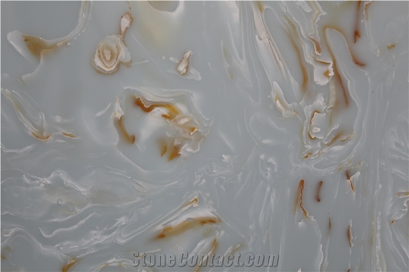 Blue Jade Artificial Stone Slab for Floor Tiles