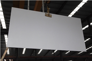 Calla Lily White Artificial Manmade Stone Slab