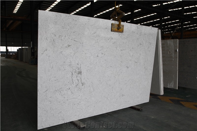Persia Grey Artificial Stone Slab for Floor Tiles