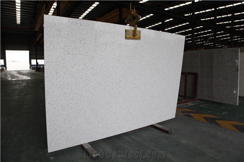 Silver Diamond Artificial Stone Slab