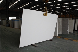 White Jade Artificial Stone Slab for Wall Tiles