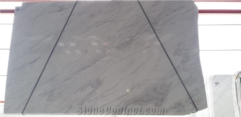 Santa Marina Marble Slabs & Tiles, White Marble