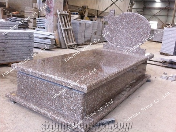G648 Chinese Popular Granite Tombstone