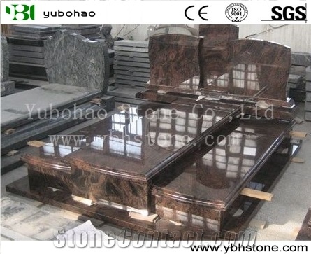 G648 Chinese Popular Granite Tombstone