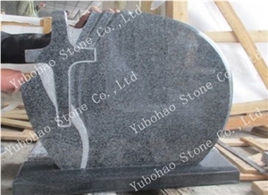 G654/Cross Upright Simple Granite Tombstone G654/Cross Upright Simple Granite Tombstone