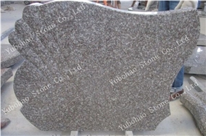 Old G664/Hungary Single Upright Granite Tombstone