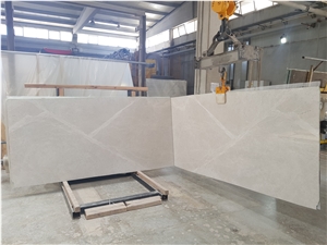 Vanilla Silver Grey Marble Slabs