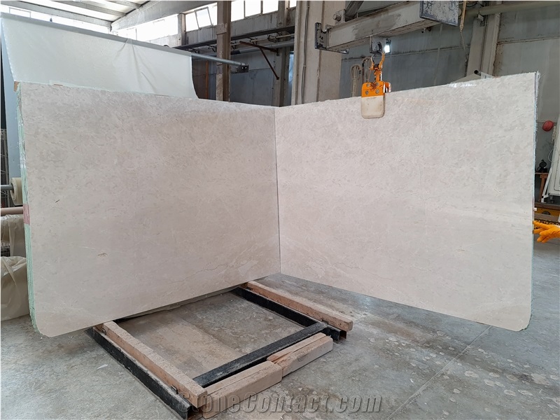 Vanilla Silver Grey Marble Slabs