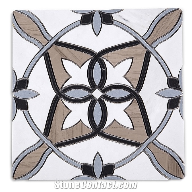 Athens Grey Artificial Stone Moroccan Mosaic Tile