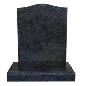 Bahama Blue Granite Upright Headstones