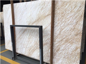 Barocco Golden White Marble Wall Slabs&Tiles