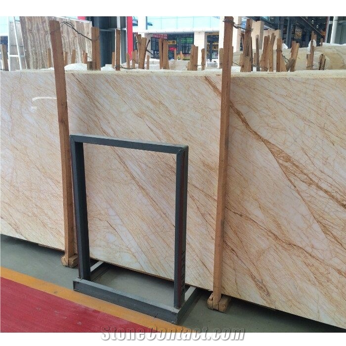 Barocco Golden White Marble Wall Slabs&Tiles