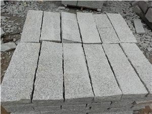 Barry White Granite Park Kerbstone Flamed Surface