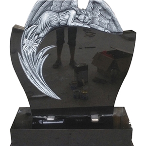 Beautiful Patin Upright Angel Headstone