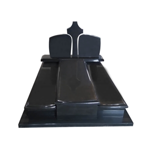 Black Marble Monument Tombstone