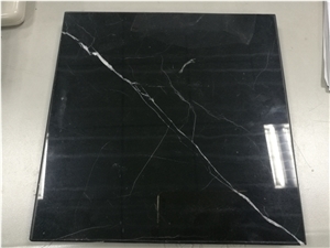 Black Marquina Marble Versailes Pattern