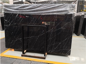Black Marquina Marble Versailes Pattern