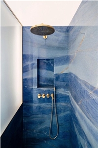 Blue Azul Macaubas Quartzite Slabs for Background