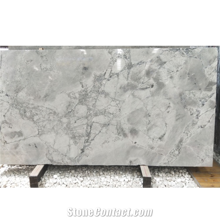 Calacatta Grey Super White Quartzite Interior Wall